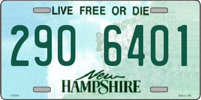 NH license plate 2906401