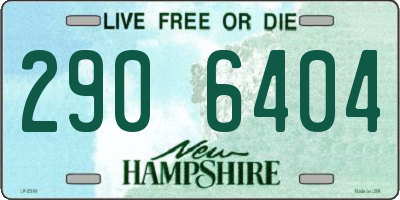 NH license plate 2906404