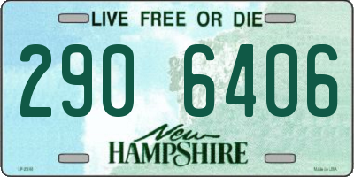 NH license plate 2906406