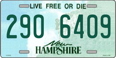 NH license plate 2906409