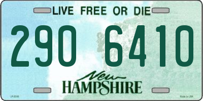 NH license plate 2906410