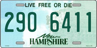NH license plate 2906411