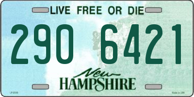 NH license plate 2906421