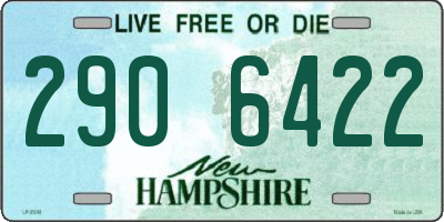NH license plate 2906422