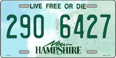 NH license plate 2906427
