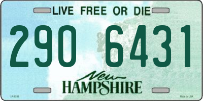 NH license plate 2906431