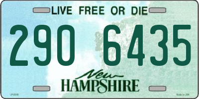 NH license plate 2906435