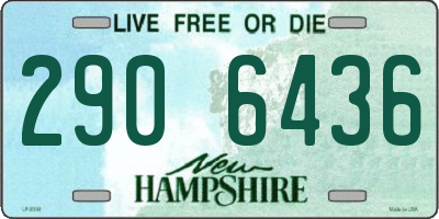 NH license plate 2906436