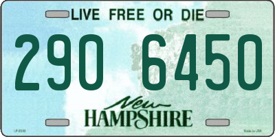 NH license plate 2906450