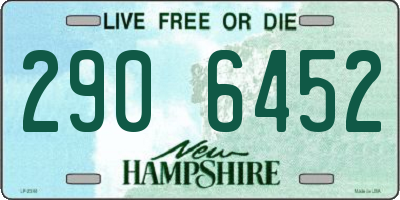 NH license plate 2906452