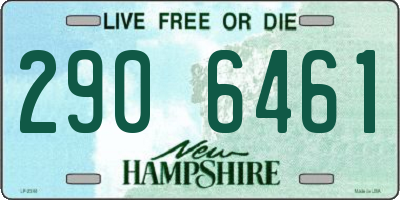 NH license plate 2906461