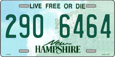 NH license plate 2906464