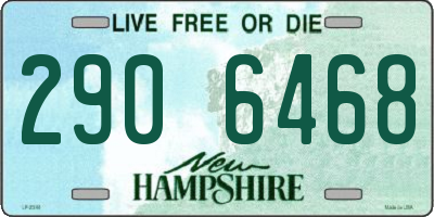 NH license plate 2906468