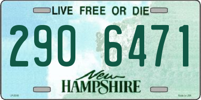 NH license plate 2906471