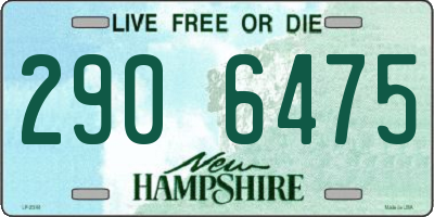 NH license plate 2906475