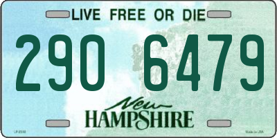 NH license plate 2906479