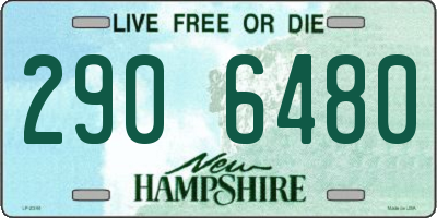 NH license plate 2906480
