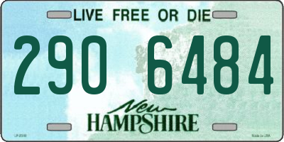 NH license plate 2906484