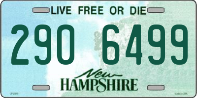 NH license plate 2906499