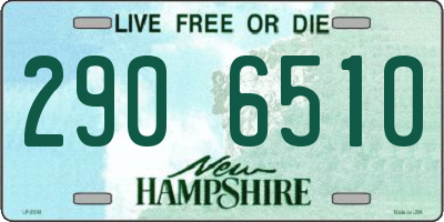 NH license plate 2906510