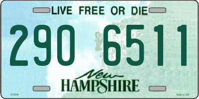 NH license plate 2906511
