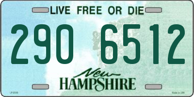 NH license plate 2906512