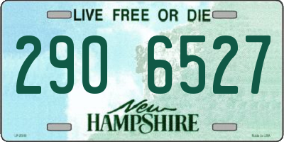 NH license plate 2906527