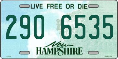 NH license plate 2906535