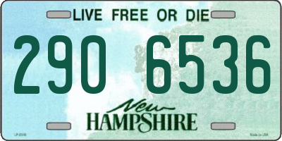 NH license plate 2906536