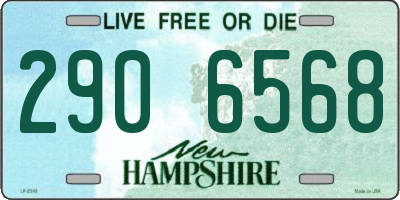NH license plate 2906568