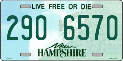 NH license plate 2906570
