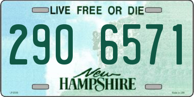 NH license plate 2906571