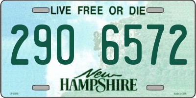 NH license plate 2906572
