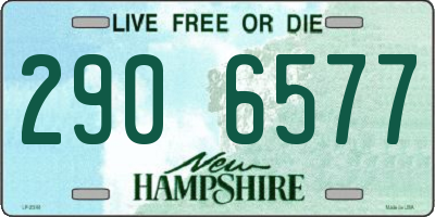 NH license plate 2906577