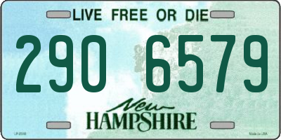 NH license plate 2906579