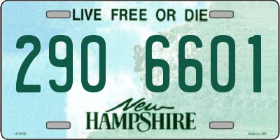 NH license plate 2906601