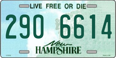 NH license plate 2906614