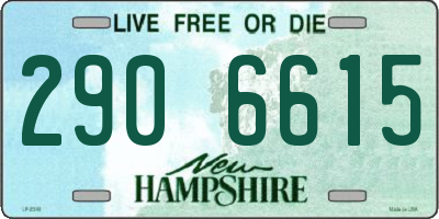 NH license plate 2906615