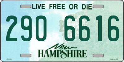 NH license plate 2906616