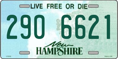 NH license plate 2906621