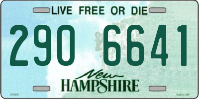 NH license plate 2906641