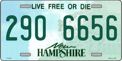 NH license plate 2906656