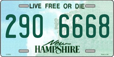 NH license plate 2906668