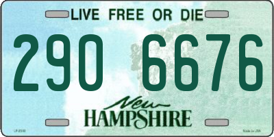 NH license plate 2906676