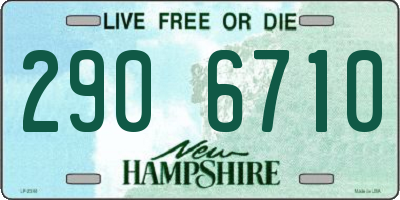 NH license plate 2906710