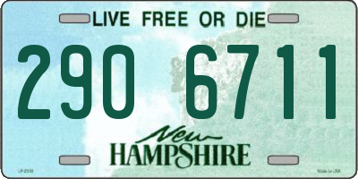 NH license plate 2906711