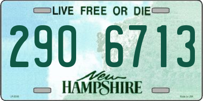NH license plate 2906713