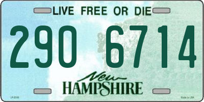 NH license plate 2906714