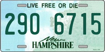 NH license plate 2906715