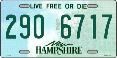 NH license plate 2906717